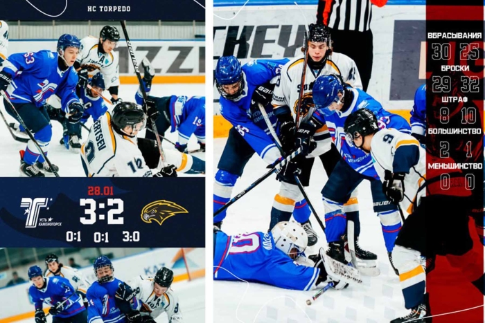 Огненная концовка: «Торпедо» - «Сункар» 3:2