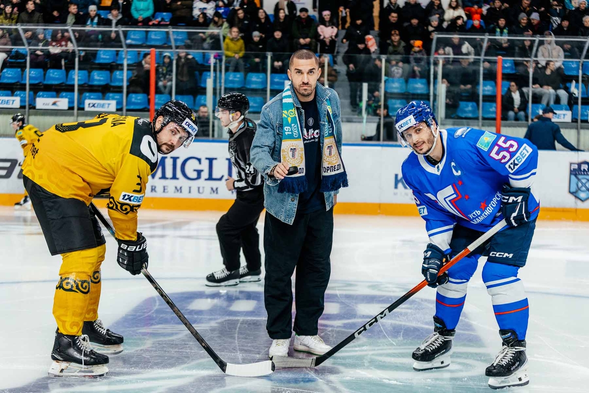Сергей Хижниченко – на символическом вбрасывании