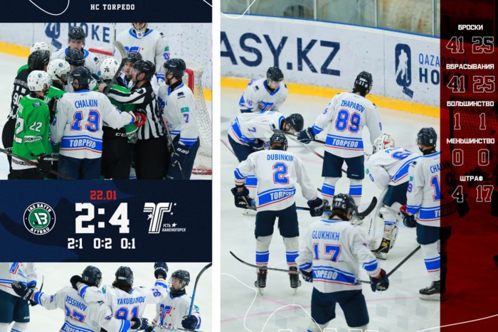 Лига «Жастар»: «Жас Батыр» - «Торпедо» 2:4