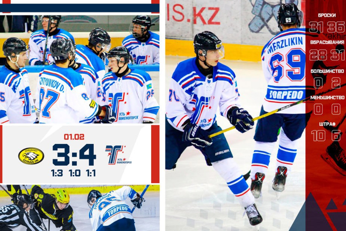 «Кыран» - «Торпедо» 3:4