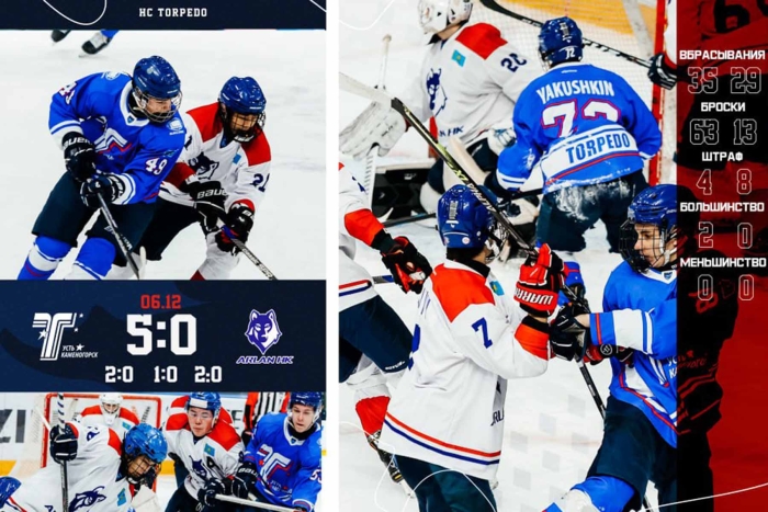 «Всухую»: «Торпедо» - «Арлан» 5:0