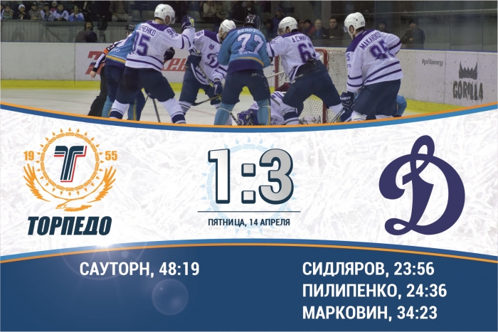 «Торпедо» – «Динамо» Бшх 1:3