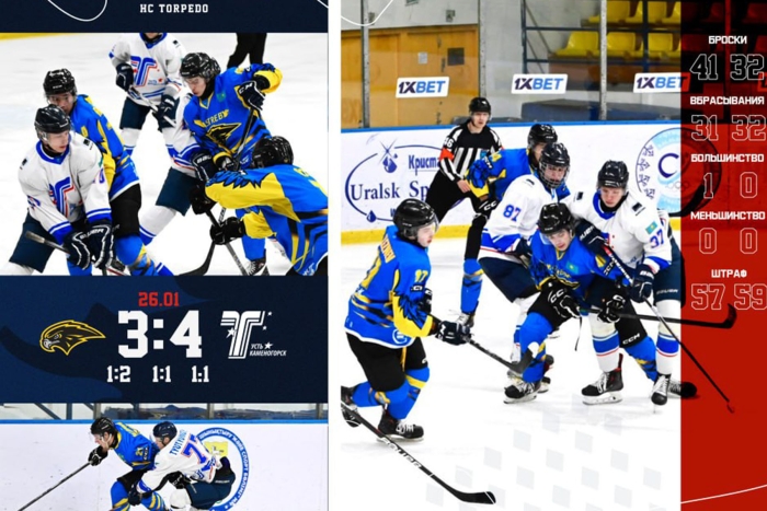 «Ястребы» - «Торпедо» 3:4