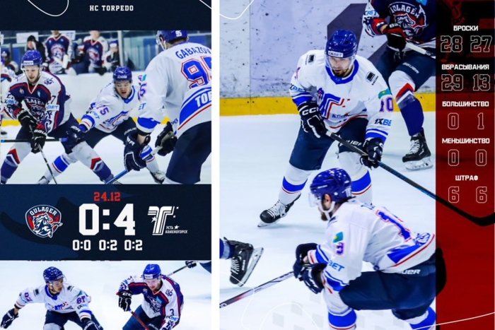 Уверенно и на классе: «Кулагер» - «Торпедо» 0:4