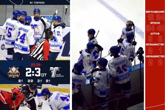 Победа в овертайме: «Астана» - «Торпедо» 2:3 ОТ