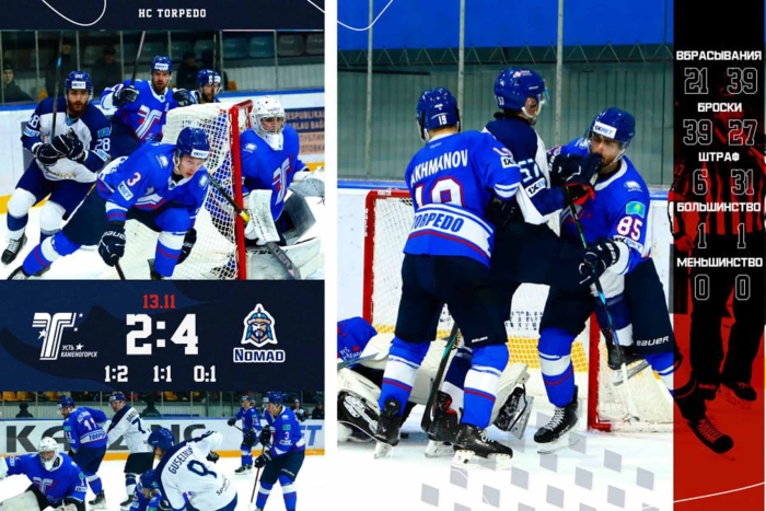 Уступаем лидеру: «Торпедо» - «Номад» 2:4